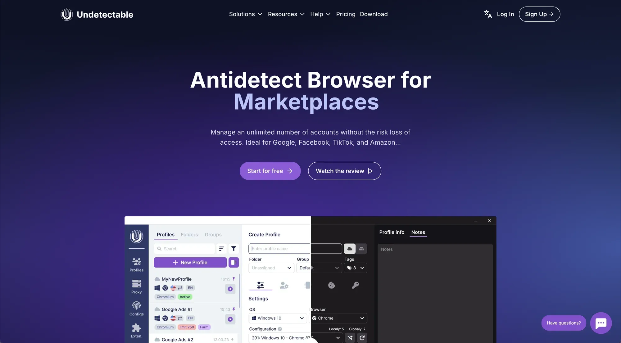  Undetectable.io là gì?